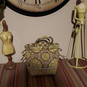 Vera Bradley Blue Bird Satchel Bag